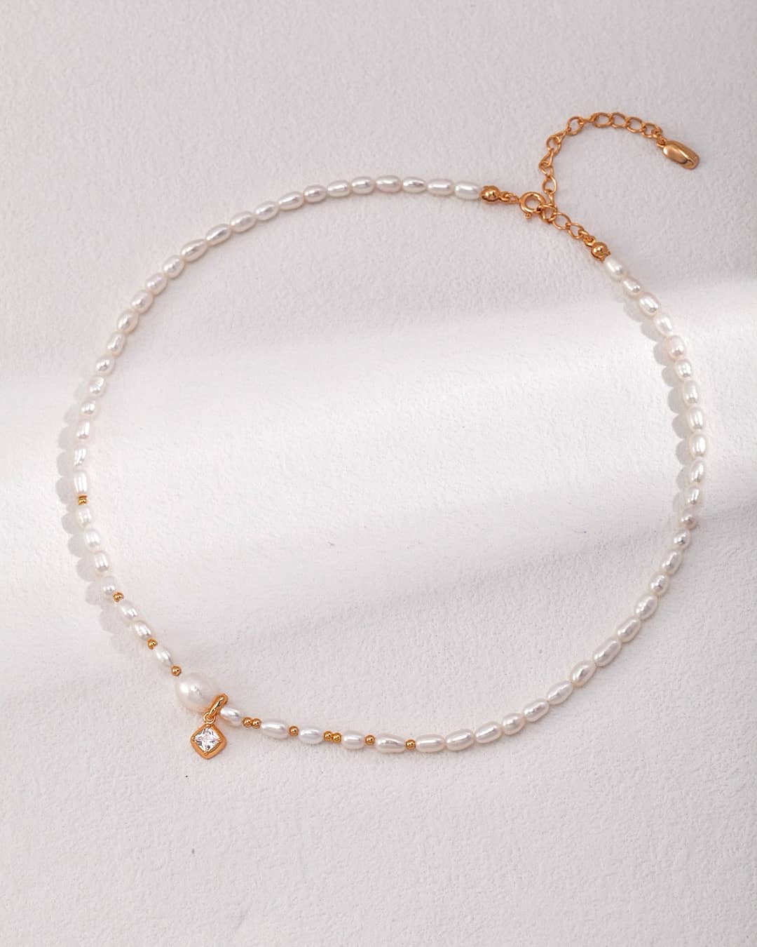 ［Dorothea］ Pearl & Mabe Pearl Necklace Set | 18K Gold Plated Silver