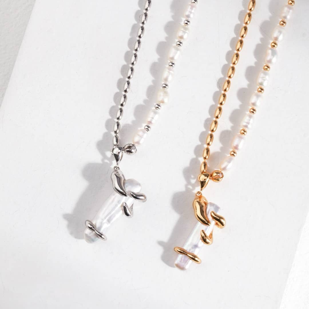 ［Dorothea Jewels］Baroque Pearl Wrap Jewelry Set
