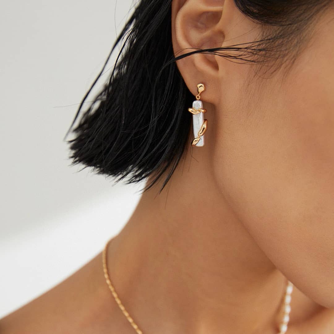 ［Dorothea Jewels］Baroque Pearl Wrap Jewelry Set