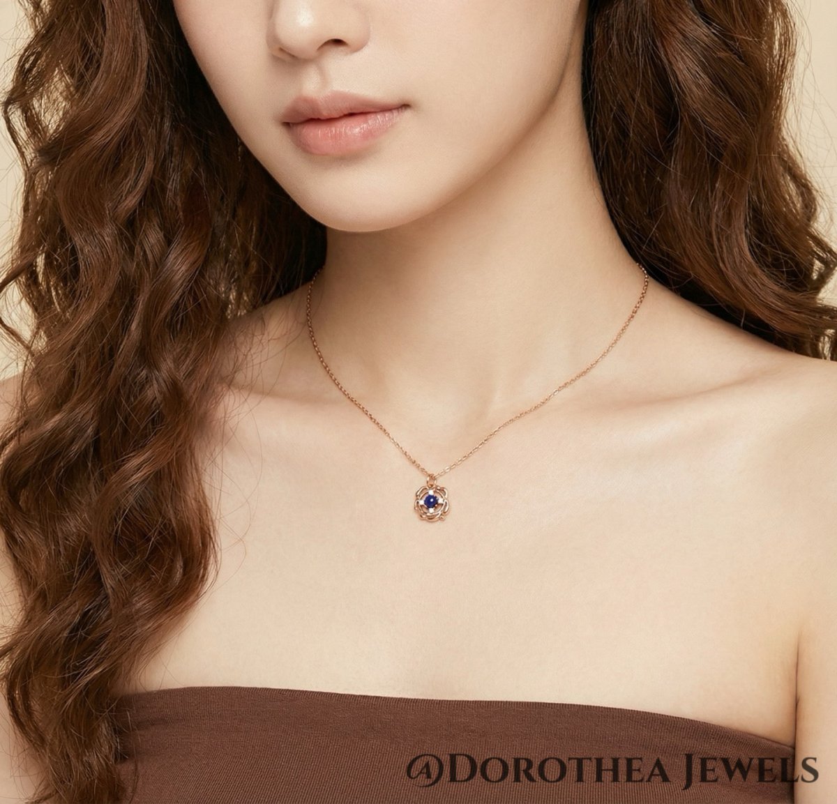 [Golden Water Fortune] - Necklace - DOROTHEA JEWELS