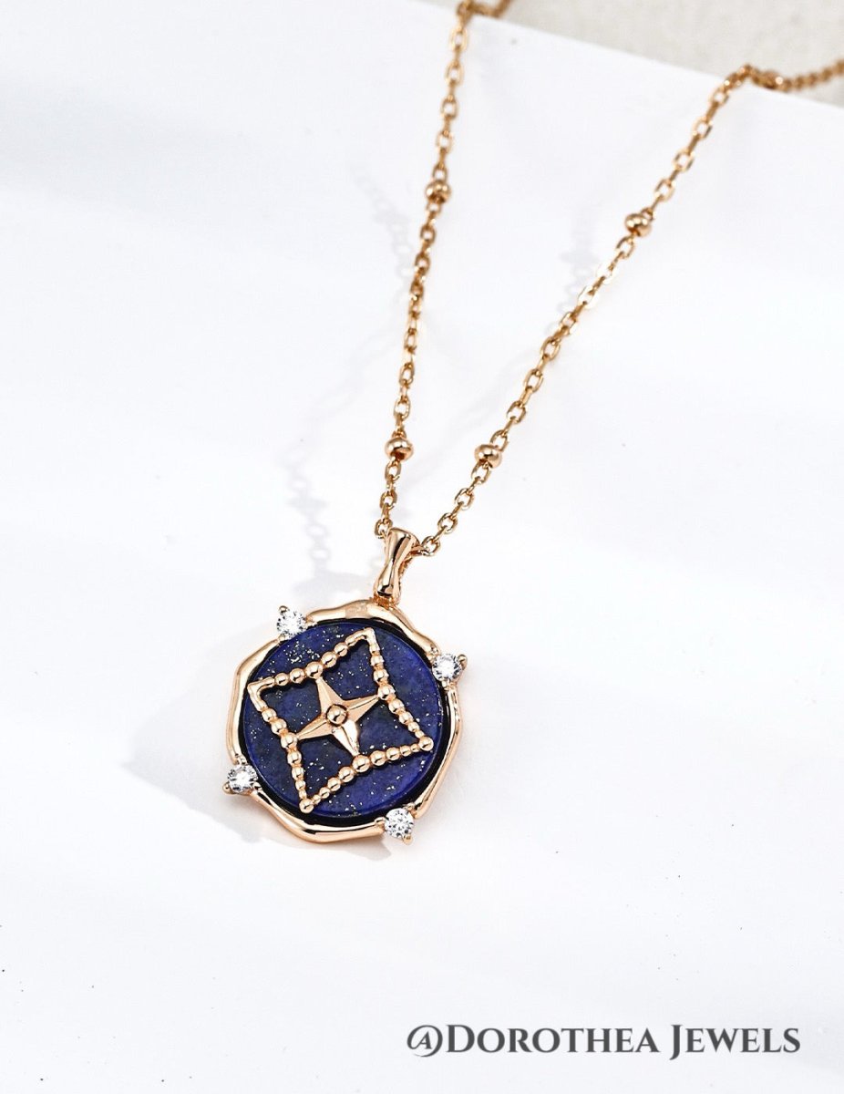S925 Sterling Silver Vintage Necklace - DOROTHEA JEWELS