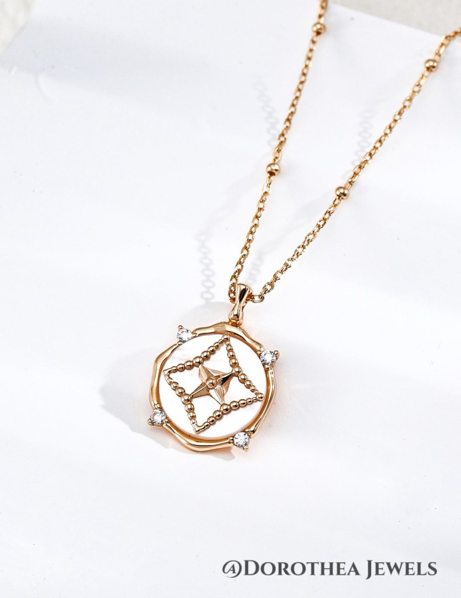 S925 Sterling Silver Vintage Necklace - DOROTHEA JEWELS