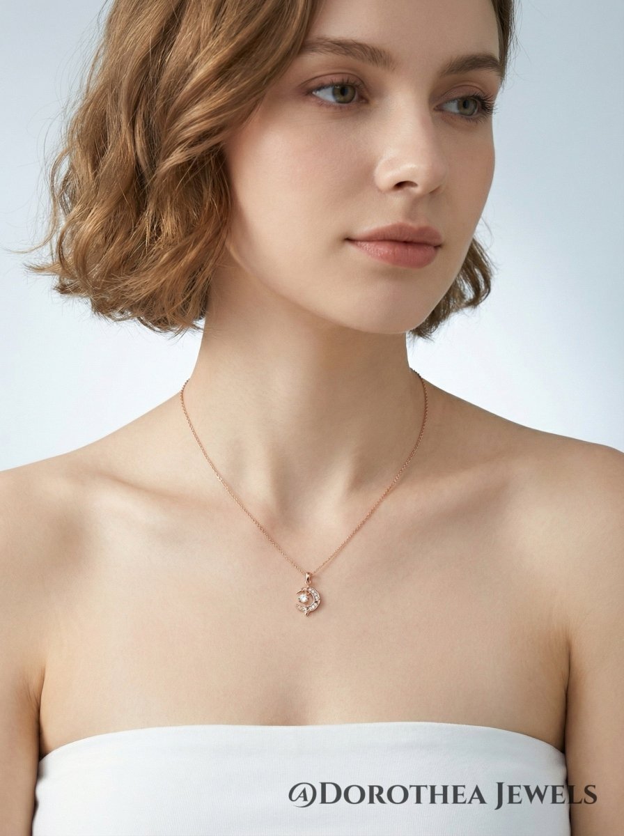 [Wish Upon Star] - Zircon Necklace - DOROTHEA JEWELS