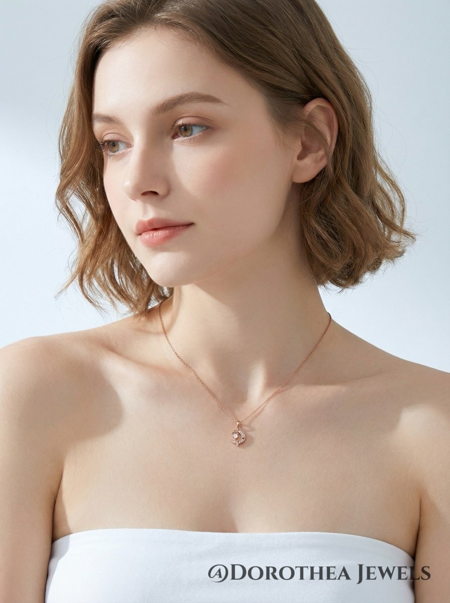 [Wish Upon Star] - Zircon Necklace - DOROTHEA JEWELS