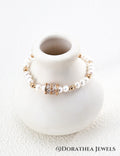 Fortune Rotating Pearl Bracelet - DOROTHEA JEWELS