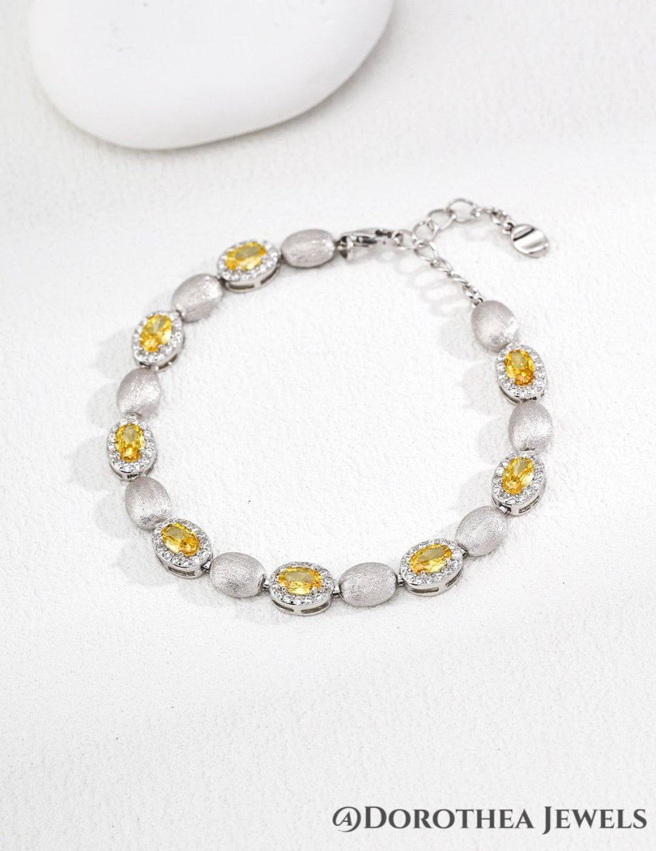 Vintage Zircon Bracelet - DOROTHEA JEWELS