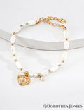 Heart Scrollwork Bracelet - DOROTHEA JEWELS