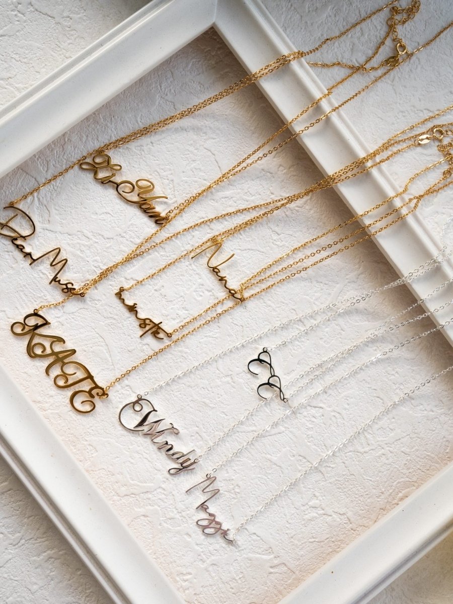 Personalized Name Necklace - DOROTHEA JEWELS