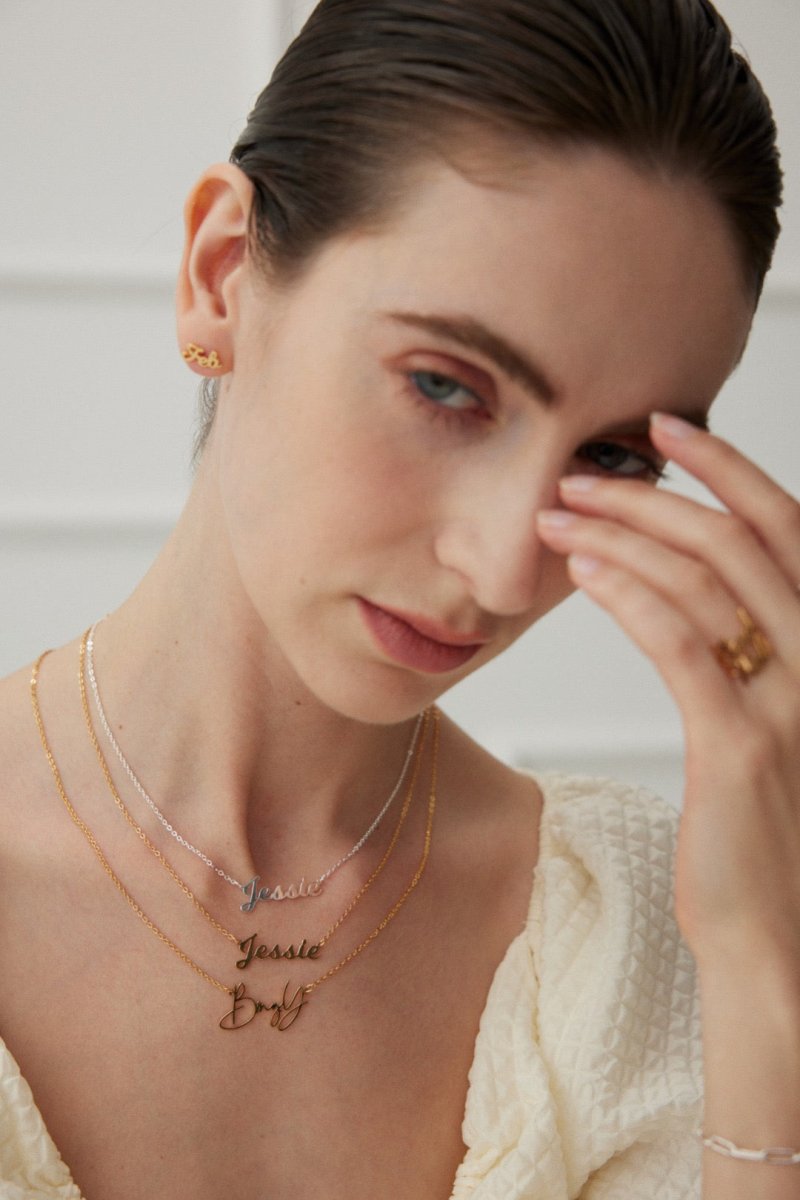 Personalized Name Necklace - DOROTHEA JEWELS