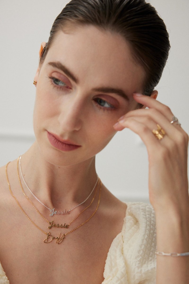 Personalized Name Necklace - DOROTHEA JEWELS