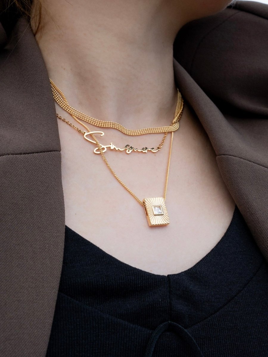 Personalized Name Necklace - DOROTHEA JEWELS