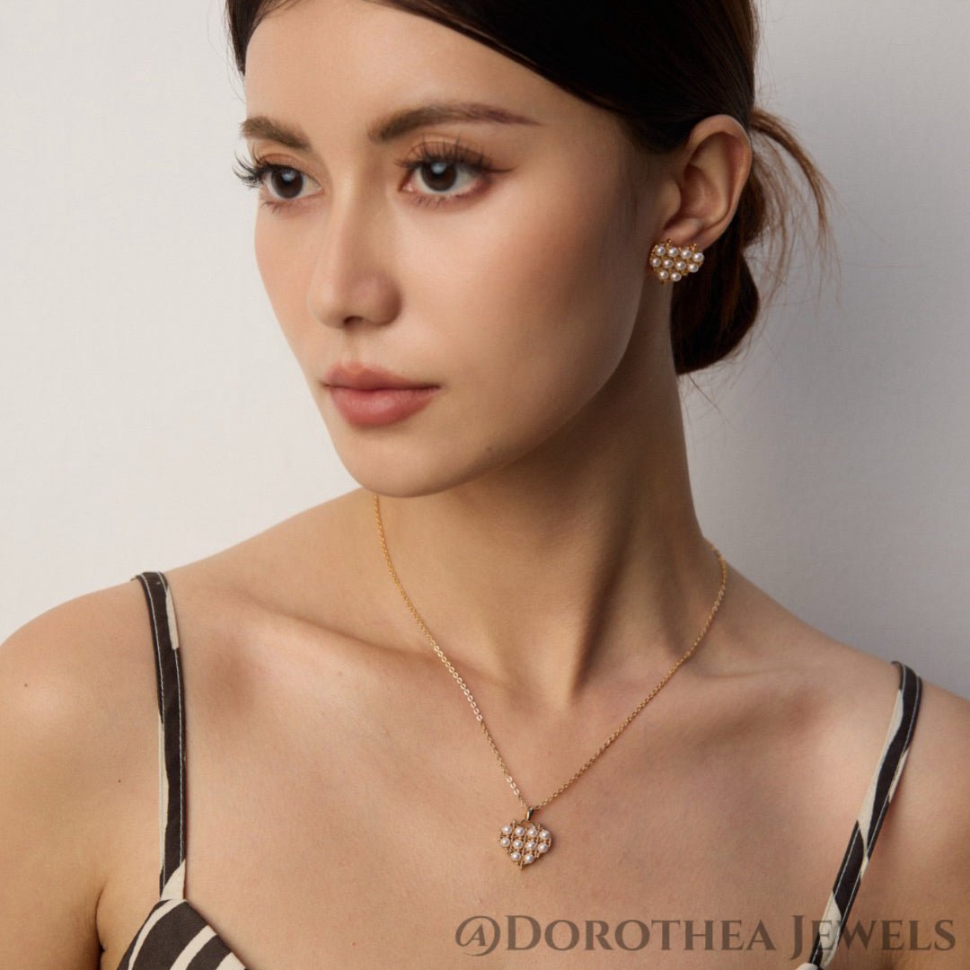 Lover’s Mesh Heart series - DOROTHEA JEWELS