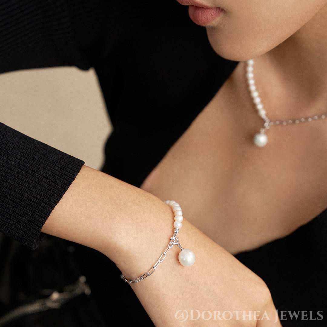 Dual Link Pearl Series - DOROTHEA JEWELS