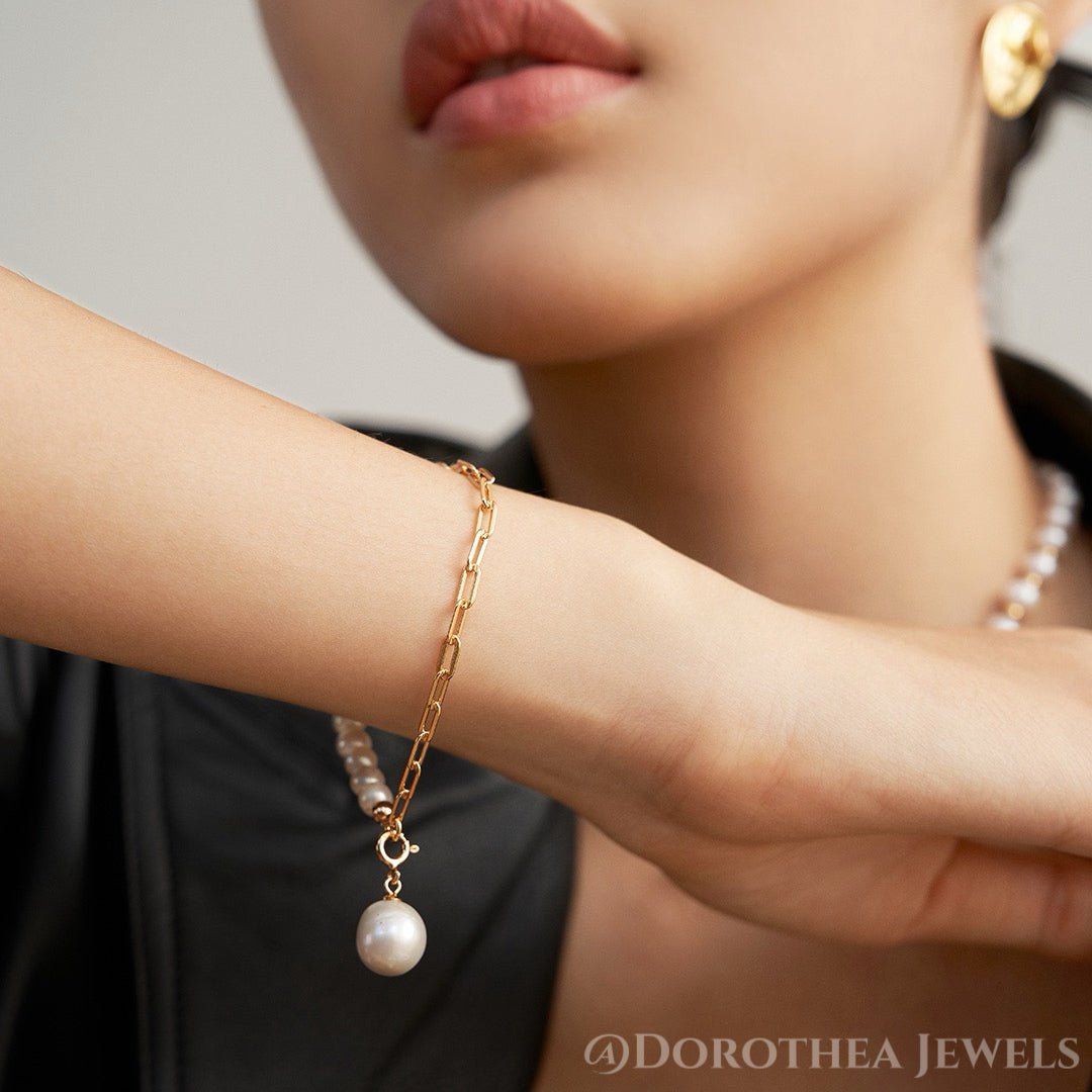Dual Link Pearl Series - DOROTHEA JEWELS
