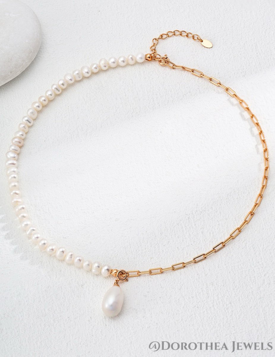 Dual Link Pearl Series - DOROTHEA JEWELS