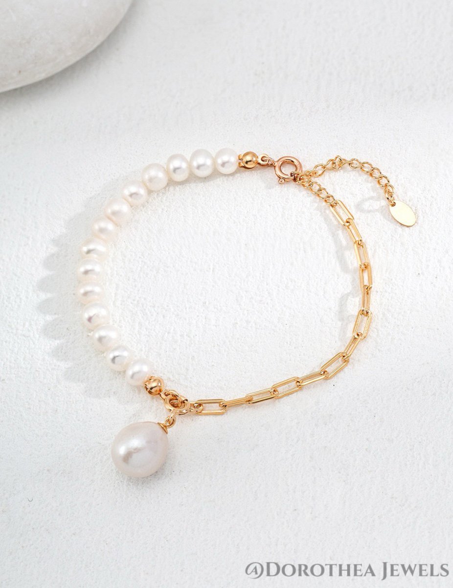 Dual Link Pearl Series - DOROTHEA JEWELS