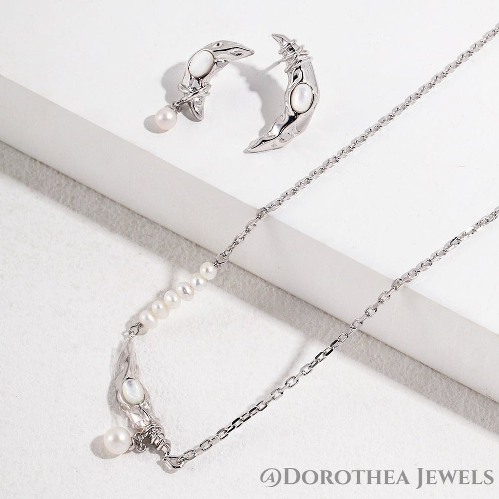 Molten Crescent Series - DOROTHEA JEWELS