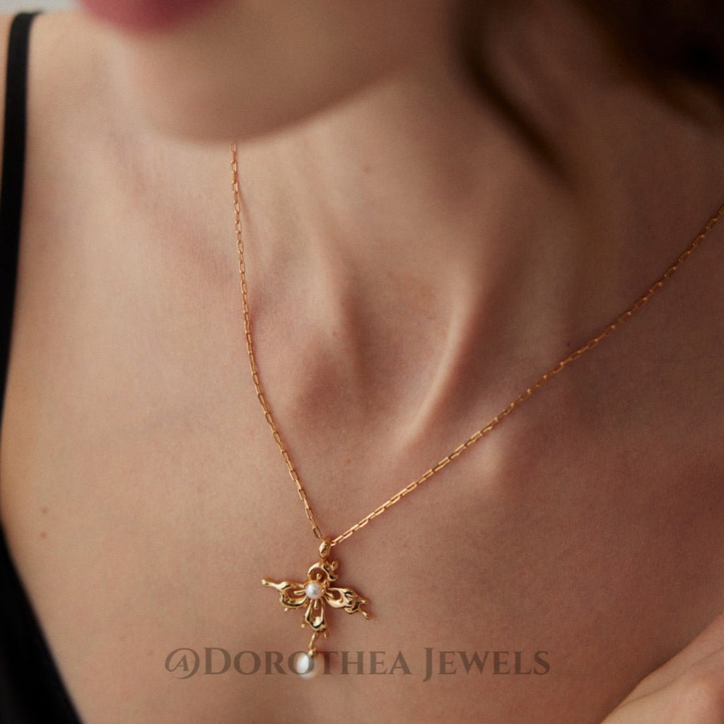 The Phalaenopsis Pearl Jewelry Series - DOROTHEA JEWELS