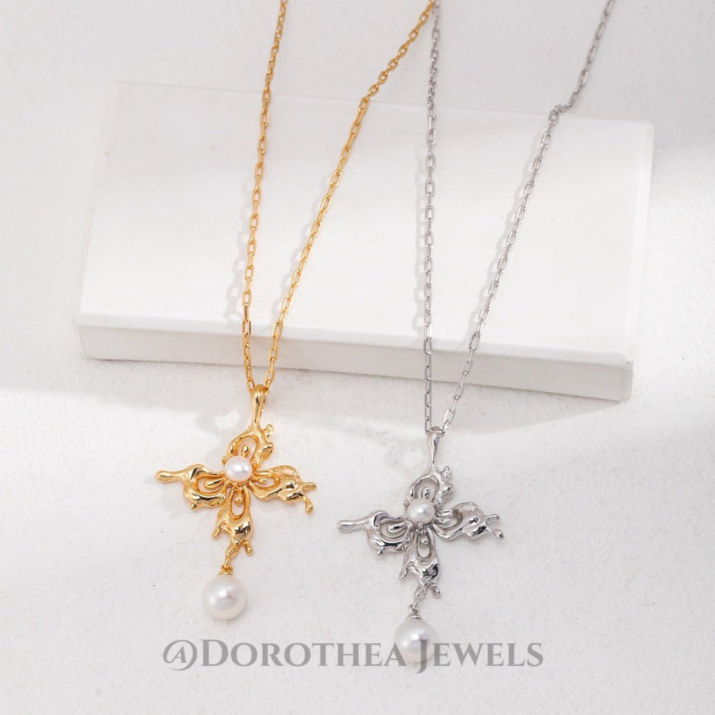 The Phalaenopsis Pearl Jewelry Series - DOROTHEA JEWELS