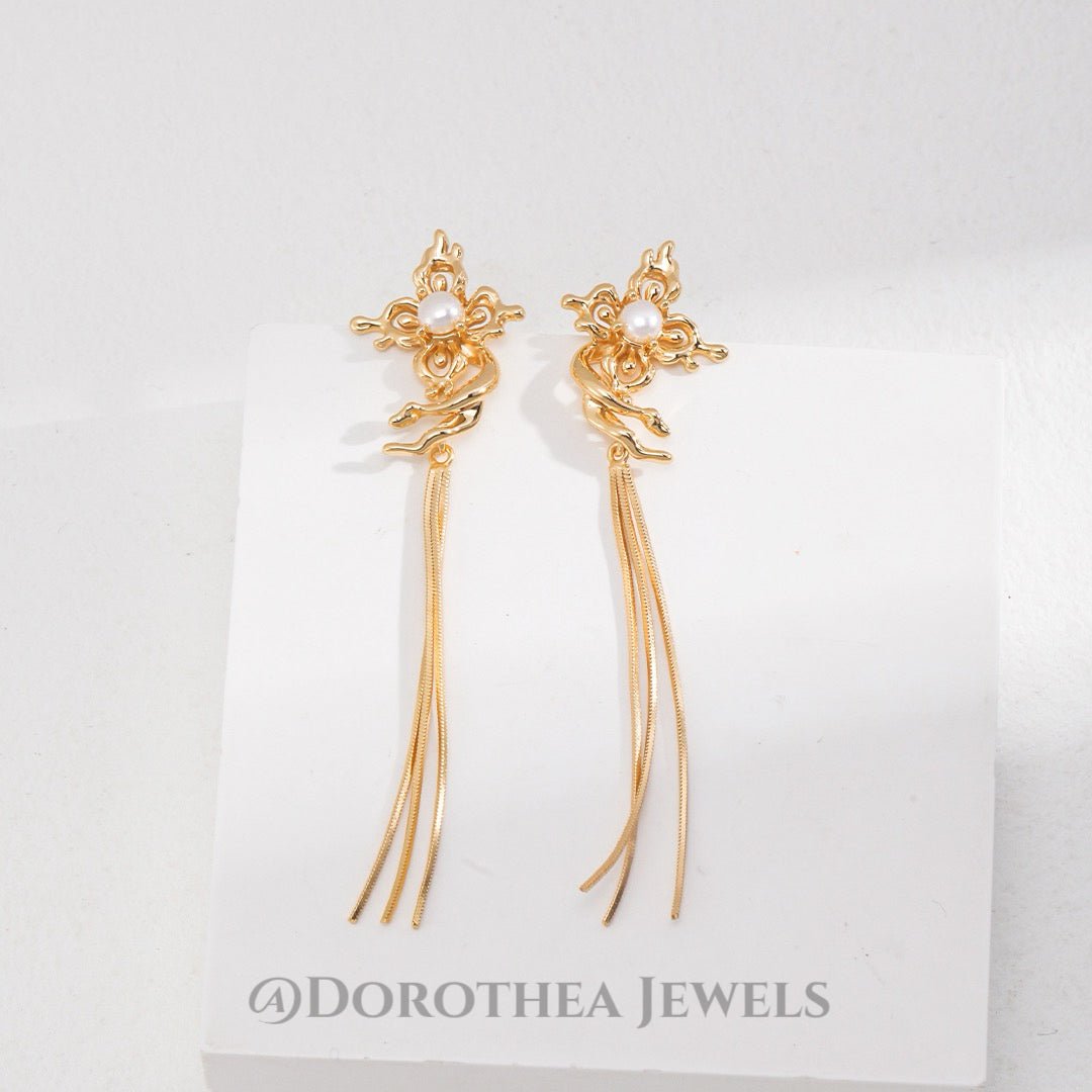 The Phalaenopsis Pearl Jewelry Series - DOROTHEA JEWELS