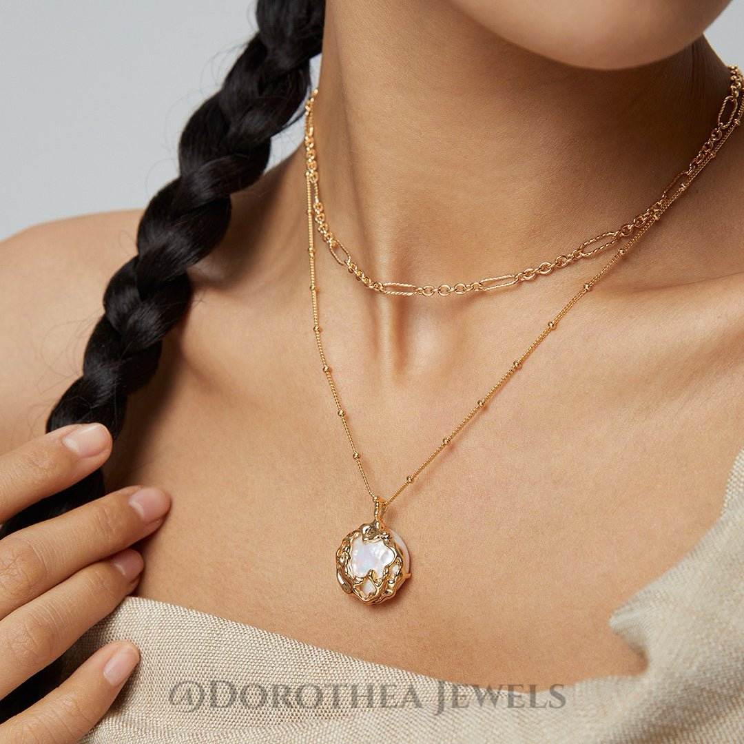 Baroque Pearl Wrapped Jewelry Series - DOROTHEA JEWELS