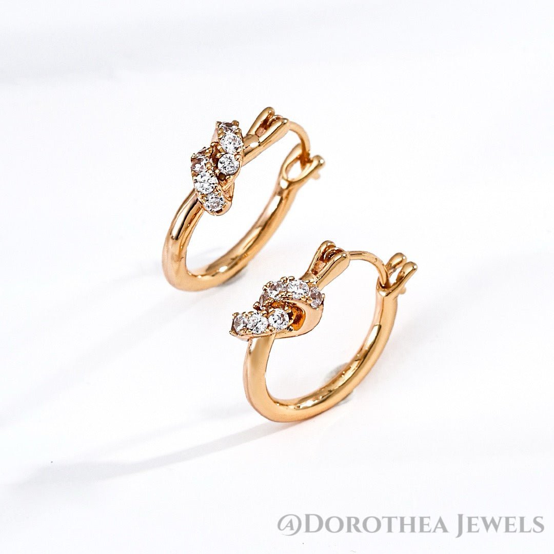 Lucky Knot Earrings - DOROTHEA JEWELS