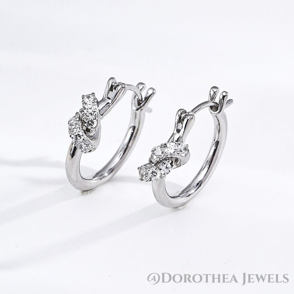 Lucky Knot Earrings - DOROTHEA JEWELS