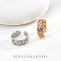 Lace Filigree Open Ring - DOROTHEA JEWELS