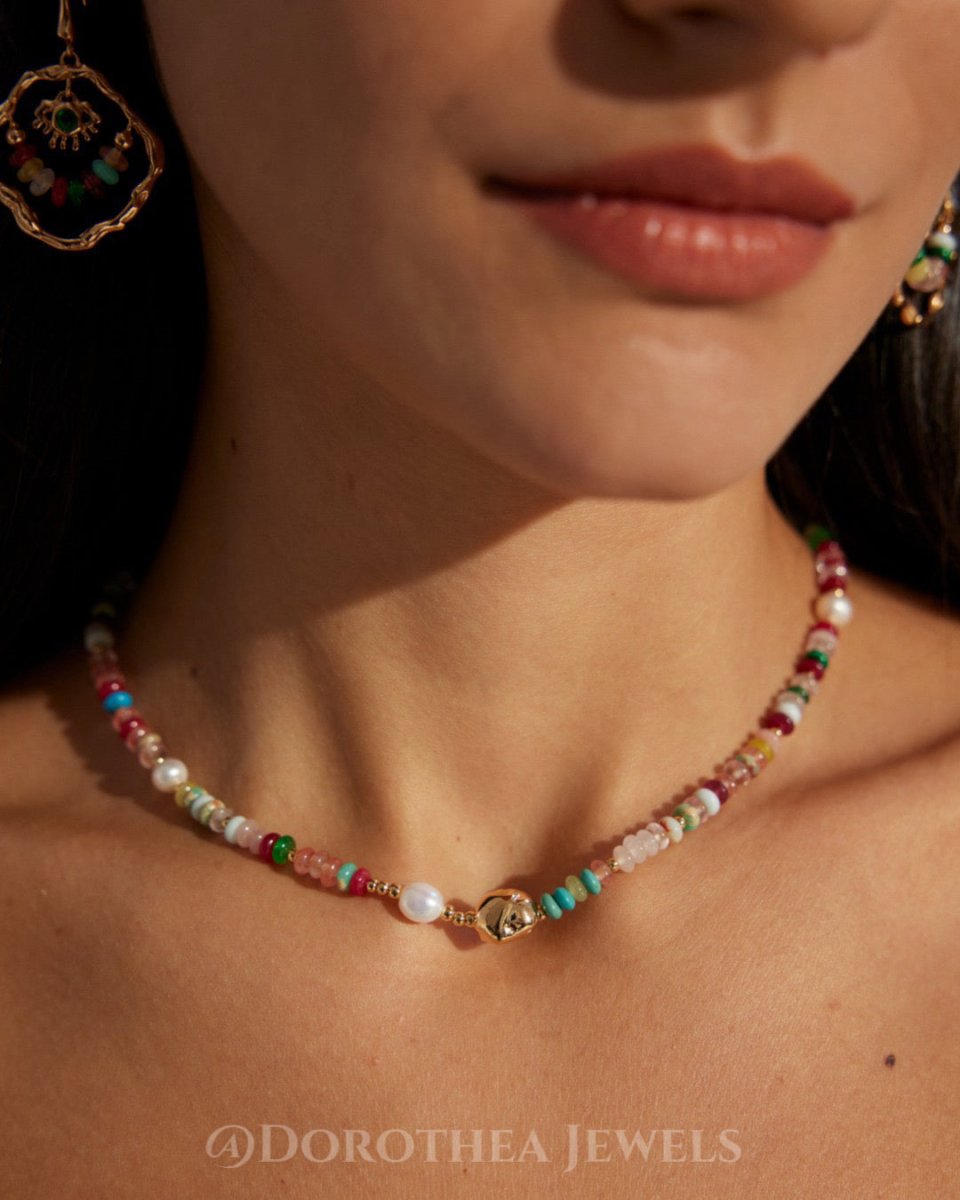 Dopamine Colorful Beaded Collection - DOROTHEA JEWELS