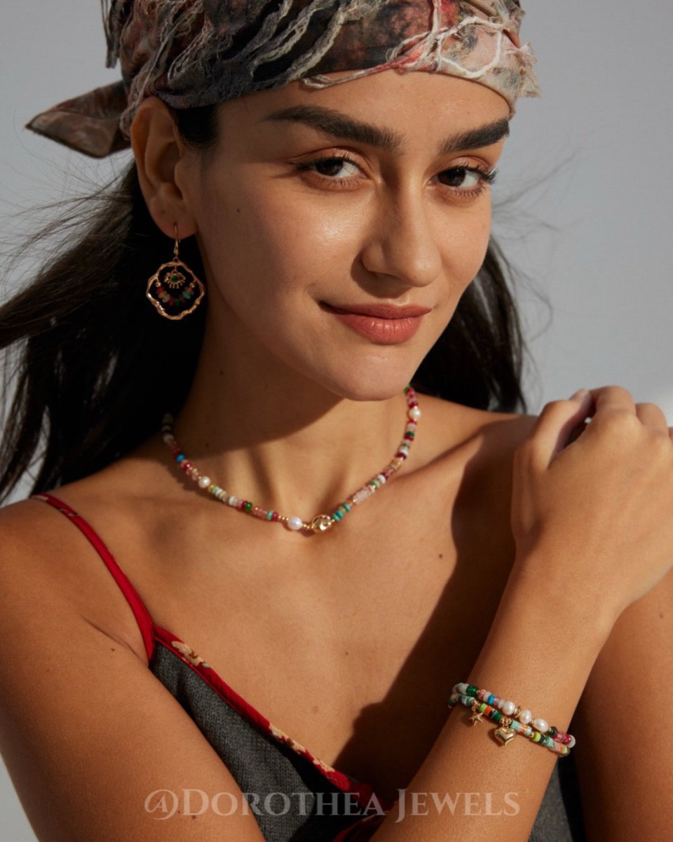 Dopamine Colorful Beaded Collection - DOROTHEA JEWELS