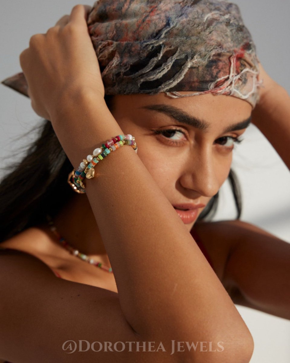 Dopamine Colorful Beaded Collection - DOROTHEA JEWELS