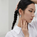 Aura Split Hoop Earrings - DOROTHEA JEWELS