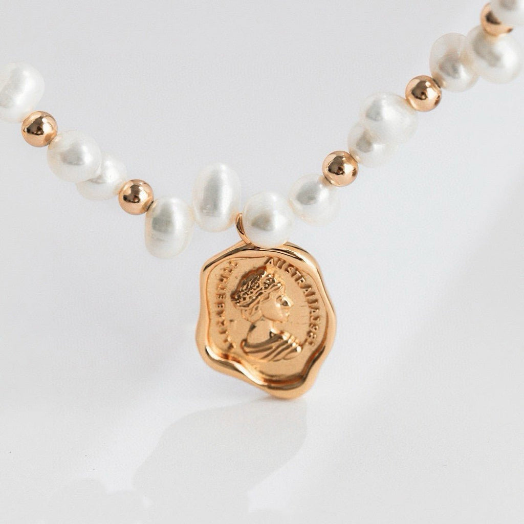 Natural baroque pearls necklace - DOROTHEA JEWELS